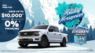 2024 Ford F150 Holiday Deals Kamloops Ford Lincoln [upl. by Josy]