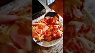 PIZZA TARIFI🍕 food asmrfood yemektarifleri tavukyemekleri yummy yemekxestesi pizza yemek [upl. by Yrrek517]