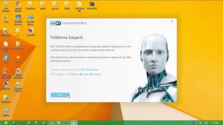 Eset Nod 32 9 Kurulum ve Aktivasyonu Full Yapma [upl. by Auhsuj]