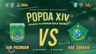 KAB PASURUAN VS KAB SIDOARJO POPDA XIV 2024 PA [upl. by Sedecram]