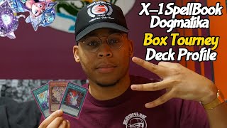 Spellbook Dogmatika Top YuGiOh Deck Profile  X1 Box Tournament  Travis G  January 2023 [upl. by Nnylsor]