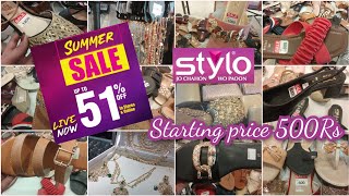 Stylo Shoes amp Accessories Season End Sale Upto 51 Off Stylo summer Sale [upl. by Huang603]