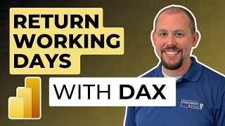 Return Working Days in Power BI using DAX [upl. by Mert962]