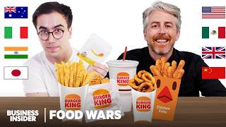 Comparing Burger King Across 8 Different Countries  Food Wars  Insider Food [upl. by Legin590]