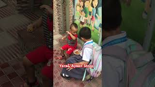 Yaraampayaanstorypage entertainment youtubeshorts love cutebaby school [upl. by Ardnuhsor]