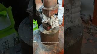 Good Press Tool Makes The Sorting And Recycling Of Scrap Motor Easily Machine Easyway Easywork [upl. by Debbie487]