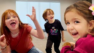 FAMiLY DANCE PARTY Adley dances to Greatest Show song then Niko and Navey start Dancing  part 1 [upl. by Cote]