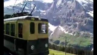 The Jungfraubahn Railway [upl. by Yrome]