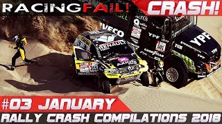 Dakar 2018 Special Week 3 Rally Crash Compilation  RACINGFAIL [upl. by Eugene556]