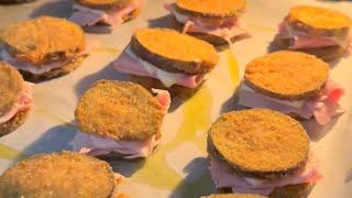 cotolette di melanzane con prosciutto e sottilette [upl. by Aelem]