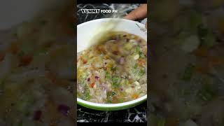 Tortang Alamang  Shrimp Fritters Recipe [upl. by Orlanta]