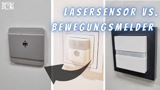 Laser Bewegungsmelder Lichtschranke 🚀 Treppenbeleuchtung I Sensor für die Treppe I Lasersensor [upl. by Salomone]