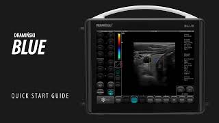 Part 1 How to quick start the ultrasound examination DRAMIŃSKI BLUE portable ultrasound scanner [upl. by Gabler]