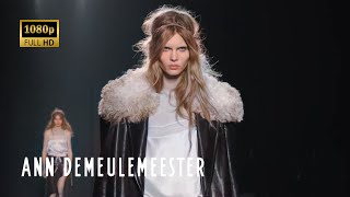 Défilé ANN DEMEULEMEESTER AutomneHiver 20242025  Paris Fashion Week [upl. by Haletky]