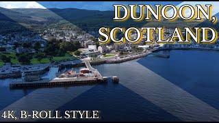 4K  Dunoon Scotland  BRoll Style  Family Short Holiday [upl. by Lodmilla142]