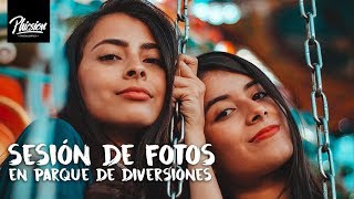 Sesión De Fotos En Parque De Diversiones [upl. by Nnayllek950]