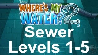 Wheres My Water 2 Sewer Walkthrough Levels 15 [upl. by Mckay]