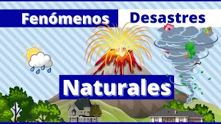 Fenómenos Naturales para Niños  Desastres Naturales  Videos Educativos Para Niños [upl. by Hsirap]