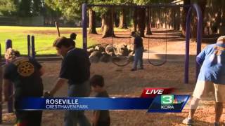 Roseville park gets a makeover [upl. by Nessy]