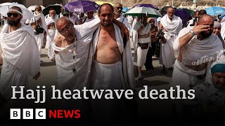 At Least 550 Hajj Pilgrims Die In Mecca After Temperatures Exceed 50 Degrees  Saudi Arabia [upl. by Kamerman785]