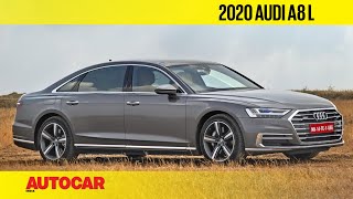 EXCLUSIVE 2020 Audi A8 L India Review  First Drive  Autocar India [upl. by Llevad]