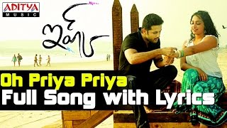 Oh Priya Priya Full Song With Lyrics  Ishq Songs  Nitin Nitya Menon Anoop Rubens [upl. by Rafaelia]