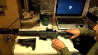 AR15 Command Arms Sniper Stock and Cheek Riser [upl. by Odanref141]