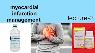 myocardial infarction management lecture3Heart attack management hindi main [upl. by Wilkinson]