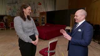 The Met Live in HD Der Rosenkavalier  Interview with Lise Davidsen [upl. by Agler]