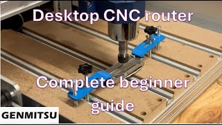 Complete Beginner CNC router tutorial Genmitsu PROverXL 4030 V2 [upl. by Branch]