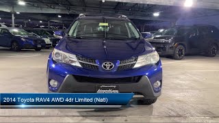 2014 Toyota RAV4 AWD 4dr Limited Natl [upl. by Nazario]