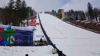 Kamil Stoch 247m seria próbna Planica [upl. by Tatman]