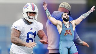 Bills Mini Camp Can Gable Steveson Make it June 15 2024 [upl. by Enilatan]