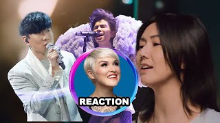 國外聲樂老師對比《我懷念的》舞台 萧敬腾 林俊傑 孫燕姿｜Vocal Coach Comparison Reaction jjlin jamhsiao stefaniesun jewel [upl. by Annod708]