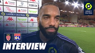 Interview de fin de match  AS MONACO  OLYMPIQUE LYONNAIS 21  20222023 [upl. by Kerred861]