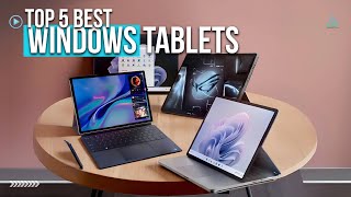 Top 5 Best Windows Tablets 2024  Best iPad Alternatives [upl. by Nolyaj]