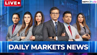 NDTV Profit LIVE TV  Business News LIVE  Share Market LIVE Updates  Stock Market Trading LIVE [upl. by Hcardahs]