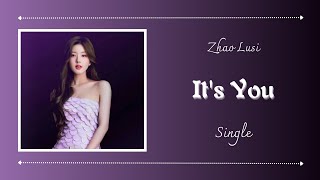 是你 Its You’ 赵露思 Zhao Lusi 单曲 Single Pinyin Lyrics [upl. by Damour207]