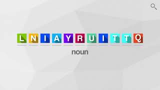 Anagrams OST  Puzzle 4 LNIAYRUITTQ [upl. by Soinski]