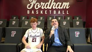 202425 Fordham Mens Basketball  Aiden Crotty [upl. by Millar]