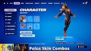 Polus Skin Combos Fortnite Battle Royale [upl. by Vonni595]