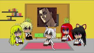 El Clan Gremory Reacciona a Issei Como Eren YeagerParte 1 [upl. by Nanreh725]