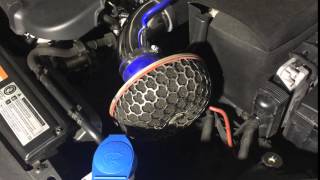 mk7 tdi  custom open air intake  hks [upl. by Gurolinick]