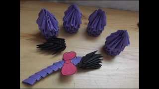 KullyKraftz Eeyore origami tutorial [upl. by Cusack881]