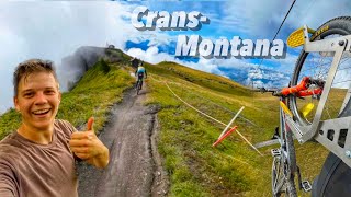 Crans Montana  Der Bikepark mit der wohl schönsten Aussicht ever Julian Schneider [upl. by Leziar]