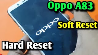 Oppo A83 CPH1827 Hard Reset or Soft Reset With Keys [upl. by Dickson]