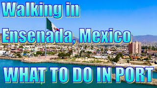 Walking in Ensenada Mexico  What to Do on Your Day in Port [upl. by Treharne186]