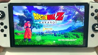 Dragon Ball Z Kakarot  OLED Nintendo Switch Gameplay [upl. by Farrar]