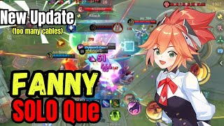 New update Fanny  fanny gameplay after new update [upl. by Boigie]