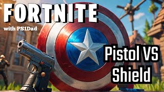 Pistol Takes DOWN Captain Americas Shield in Fortnite Zero Build [upl. by Dyche]